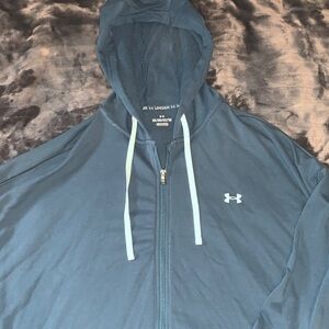 Under Armour Teal Full-Zip Hoodie